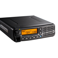 Radio mobile VHF aérienne Icom IC-A120E haute performance, IP54, longue portée, émetteur-récepteur aviation avec suppression du bruit et Bluetooth