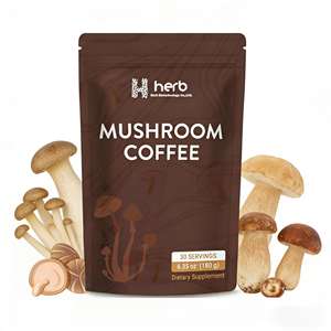 Poudre de café aux champignons pour adultes, marque privée ODM/OEM, bonne pour la concentration, la mémoire, l'immunité et l'énergie - Product Image 1
