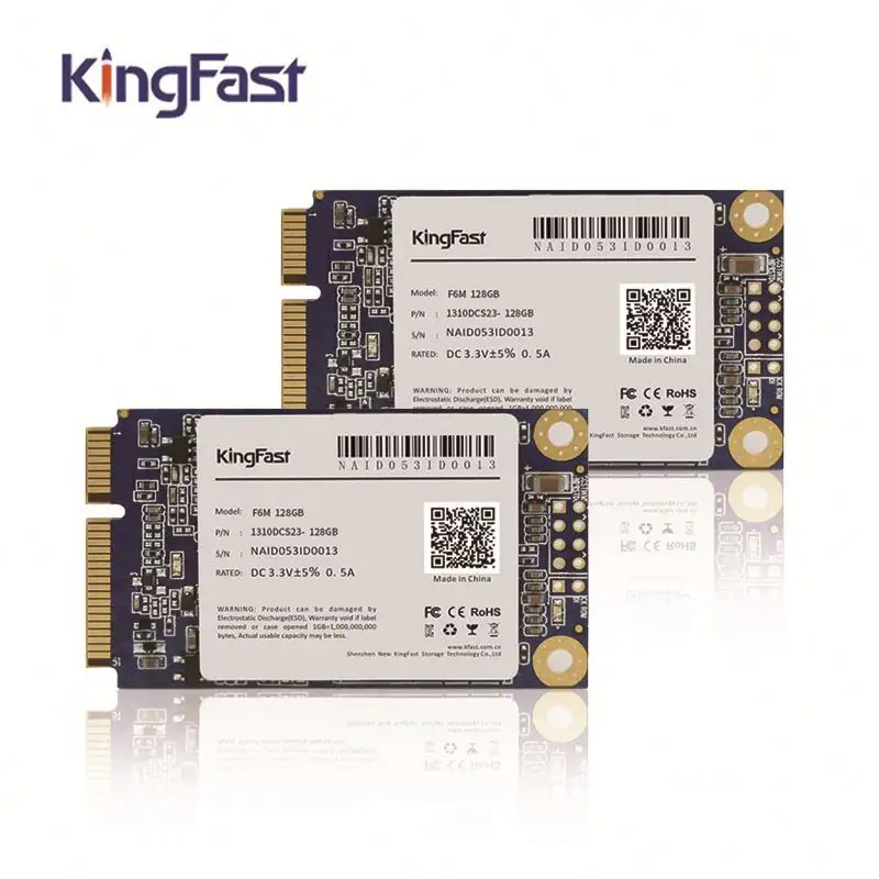 KingFast 128GB 256GB 512GB 1TB Msata sabit Disk sabit Disk Pc Laptop için SSD