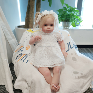 Muñeca Reborn Bebe Maggie de 24 Pulgadas, Muñeca Realista de Silicona Suave con Cuerpo de Algodón, Muñeca de Niña para Jugar, Regalo para Niños - Product Image 6