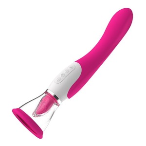 3 in <span class=keywords><strong>1</strong></span> クリトリス刺激 乳首吸引 舌舐め バイブレーター 口腔マッサージ 大人のおもちゃ 女性用 マスタベーター - Product Image 3
