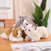 Peluches Adorables Chatons et Chiots en Gros, Jouets en Peluche Personnalisés, Super Doux, Coton PP Écologique, 31-50cm, Anniversaire, Maison