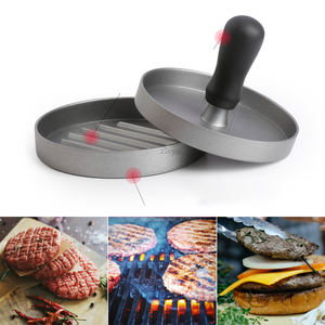 Moule à galettes manuel antiadhésif en plastique DD1131 pour hamburgers et viande, avec poignée et papier sulfurisé – Vente en gros - Product Image 4
