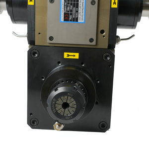 Hqd มอเตอร์เหล็ก7.5Kw สี่ด้าน ER40ระบายความร้อนด้วยอากาศเครื่องเจาะผลผลิตสูง GDF82.5-247.5-18Z มอเตอร์7.5SS - Product Image 6