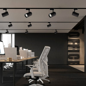 ZOMI Cob <strong>Focus</strong> Adjustable Track <strong>Light</strong> 20w Track <strong>Light</strong> 10w 20w 30w Supermarket Track <strong>Light</strong> Patent Aluminum Rail Lamps - Product Image 6