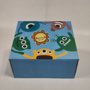 Eco-Friendly Recycled Materials Kraft Paper Mailing Gift <strong>Packaging</strong> <strong>Box</strong> Matte Lamination UV Color Printing Custom Logo Embossing - Product Image 1