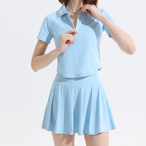 Conjunto Deportivo para Tenis, Ropa de Bádminton de Secado Rápido para Mujer, Ropa de Entrenamiento de Golf, Ropa Deportiva para Correr por la Mañana, Ropa de Verano - Product Image 5