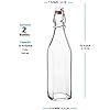 <span class=keywords><strong>Bouteille</strong></span> en verre carrée de 500 ml avec bouchon à bascule en caoutchouc, couleur personnalisée, pour la tequila, le brandy, la brasserie, OEM/ODM disponible, emballage en carton - Product Image 3