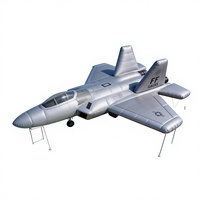Modèle d'avion gonflable Airbuilder en tissu Oxford PVC, simulation de véhicules de missiles, pour l'extérieur
