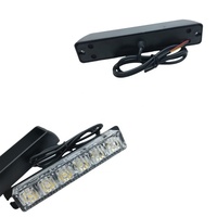 Nouveau phare de signalisation d'urgence à 6 LED, clignotant, 12V/24V, température de couleur 6000K, pour remorque, phares LED