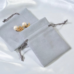 Sac d'emballage pour bijoux en microfibre personnalisé pour le rangement des bijoux - Product Image 3