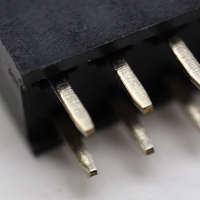 Échantillons gratuits – Connecteur femelle double rangée à extrémité en Y, pas de 2,54 mm, hauteur 8,5 mm, positions 02P-40P, pour carte PCB
