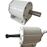 1KW-10KW grand générateur 24V 96V 380V AC alternateurs sans engrenage aimant Permanent bas régime pour moteur Diesel à turbine à eau éolienne