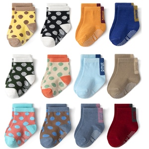 Restock Crianças Cartoon Floor Socks <span class=keywords><strong>Set</strong></span> Knitting Toddler Infant Cotton Anti Slip Non Skid Kids <span class=keywords><strong>Boy</strong></span> Girls New Born <span class=keywords><strong>Baby</strong></span> Socks - Product Image 4