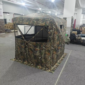 270 °   Tente de chasse transparente en tissu Oxford, abri de <span class=keywords><strong>camping</strong></span> imperméable, tente camouflage pop-up pour la chasse au dinde, au cerf et au loup - Product Image 3