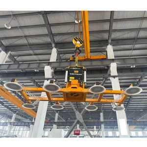 رافعة أرضية مثبتة على الأرض معتمدة من CE رافعات عمود متأرجح لمحرك معدات حافة رفع الزجاج - Product Image 5