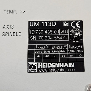 Système de contrôle HEIDENHAIN d'occasion TAIZHOU SONGWEI UM 113D, module d'alimentation modulaire UM113D - Product Image 2