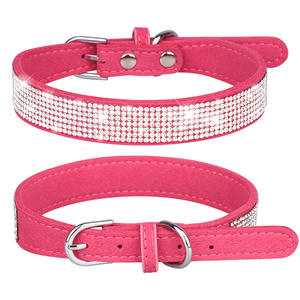 <span class=keywords><strong>Accessoires</strong></span> de luxe pour animaux de compagnie brillant strass réglable collier pour animaux de compagnie exquis collier de chien petit et moyen chien laisse - Product Image 5