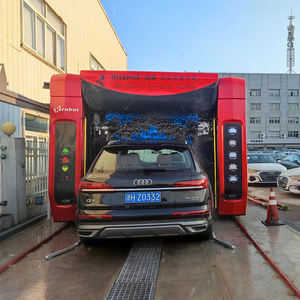 Sistema di copertura completa a 5 spazzole in acciaio elettrico con funzione lucida e a secco macchina automatica per autolavaggio - Product Image 2