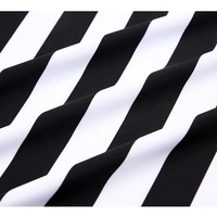 Uniforme d'arbitre de football professionnel, maillots de football personnalisés, maillots d'arbitre de football noir et blanc pour adultes, vêtements d'entraînement
