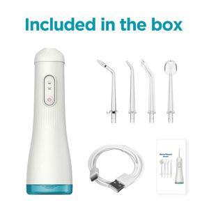 Hydropulseur dentaire portable OEM TAHATH IPX7 étanche, sans fil, rechargeable par USB, avec logo personnalisé - Product Image 4
