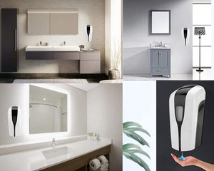 1000ml Moussant Automatique Distributeur De Savon Sans Contact Distributeur de Désinfectant Pour Les Mains Mural Sans Contact pour la Cuisine De Salle De Bains Toilettes - Product Image 6