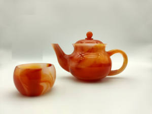 Vaisselle en verre en gros, pichet en porcelaine de couleur jade, service à thé, verre à lait <span class=keywords><strong>Mosser</strong></span>, verre de jade - Product Image 5