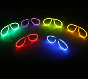 Light Up Glow floresan gözlük noel partisi için