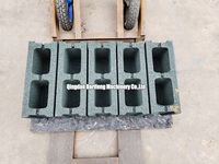 QT4-35 mesin bata lini produksi termasuk mixer dan conveyor semen blok mesin produksi