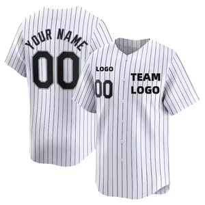 Chemises à Boutons pour Hommes, Style Baseball, Manches Courtes, Hipster, Hip Hop, Jersey de Baseball - Product Image 3