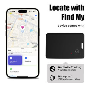 IOS Mfi معتمد من ABS بالموجات فوق الصوتية العثور على جهاز مضاد للخسارة لتحديد موقع الهواء بطاقة المحفظة الذكية Gps Finder - Product Image 4