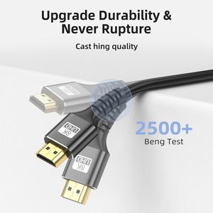 <span class=keywords><strong>สาย</strong></span>2.1 <span class=keywords><strong>HDMI</strong></span> 8K ความเร็วสูงพิเศษ4K 120Hz 8K 60Hz 8K 48Gbps อีเธอร์เน็ต3D ชุบทอง8K สำหรับ HDTV - Product Image 5