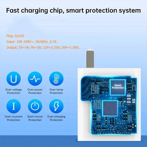 Cargador USB de 33W, Adaptador de Carga Rápida de 6A con <span class=keywords><strong>Cable</strong></span> USB <span class=keywords><strong>Tipo</strong></span> <span class=keywords><strong>C</strong></span> para Xiaomi Redmi Note 13 12, para <span class=keywords><strong>iPhone</strong></span>, para Teléfonos Móviles Samsung - Product Image 2