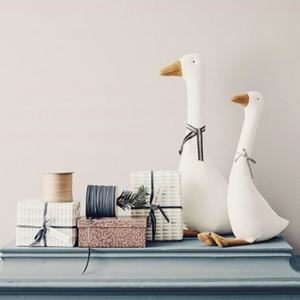 ตุ๊กตาห่านขาวใหม่ น่ารัก ตุ๊กตาสัตว์ห่าน ของเล่นตุ๊กตาเป็ด หมอนตุ๊กตาสัตว์ทำมือ ของเล่นตุ๊กตาสัตว์นุ่มๆ สำหรับเด็ก ของขวัญ - Product Image 3