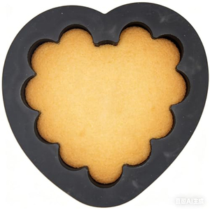 Molde para Pastel Personalizable en Forma de Corazón, Redondo y Cuadrado, Antiadherente de Platino LFGB, Libre de BPA, de Silicona para Mousse - Product Image 4