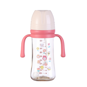 Biberon pour bébé de 240 ml et 300 ml, à ouverture standard, en PP, avec <span class=keywords><strong>tétine</strong></span> souple, anti-fuite, pour l'alimentation au lait, confortable pour l'alimentation du bébé - Product Image 1