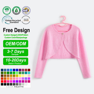 Custom Women Soft Brushed Knit <strong>Bolero</strong> <strong>Cardigan</strong> Cropped One Button Stretchy Warm Lightweight Layering Knit <strong>Cardigan</strong> - Product Image 6