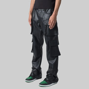 Pantalones de Cuero para Hombre Hechos en Fábrica, Venta al por Mayor, Hechos con Cuero de la Mejor Calidad - Product Image 3