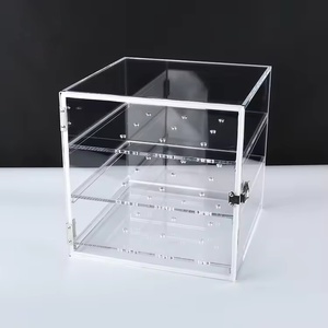 Countertop 3-Tier Kệ bánh hiển thị trường hợp <span class=keywords><strong>Acrylic</strong></span> Pastry hiển thị trường hợp cho Donut bánh mì tròn bánh <span class=keywords><strong>cookie</strong></span> - Product Image 2