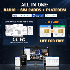 วิทยุสื่อสาร 4G LTE PoC Zello RealPTT ระบบแอนดรอยด์ ระยะไกล สื่อสารไม่จำกัด วิทยุสื่อสารแบบสองทาง เครื่องรับส่งสัญญาณแบบพกพา - Product Image 1