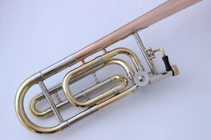 <span class=keywords><strong>Trombone</strong></span> Ténor Transposition B-flat F-key pour Approvisionnement Transfrontalier, Tonalité BB, Matériau Bronze Phosphoreux, Tube de Transposition en Cuivre <span class=keywords><strong>Blanc</strong></span> - Product Image 5