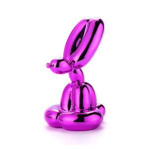 Super prezzo personalizzato <span class=keywords><strong>resina</strong></span> elettrolitica seduta <span class=keywords><strong>palloncino</strong></span> <span class=keywords><strong>cane</strong></span> ornamenti divertente carino <span class=keywords><strong>cane</strong></span> scultura per decorazioni per la casa - Product Image 4