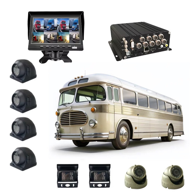 Suntex 8-Channel MDVR 4G GPS with BSD ADAS DMS for Trucks Trains Taxicabs Vehicles Buses 8CH Mobile DVR Management Systems