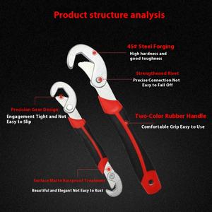 <span class=keywords><strong>Clé</strong></span> universelle multifonctionnelle <span class=keywords><strong>auto</strong></span>-serrante en acier au carbone 6-32mm <span class=keywords><strong>Clé</strong></span> <span class=keywords><strong>dynamométrique</strong></span> domestique Boîte de mesure métrique Emballage - Product Image 4