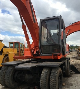 VIEUX/Matériel de Construction Utilisé EX160WD Hitachi Pelle Sur Pneus/Hitachi marque EX100WD EX200-5 EX160WD EX200-3 - Product Image 1