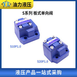 Válvula de Retención Hidráulica Tipo Placa S10P1.0B S20P1.0B S30P5.0 para Aceite, Agua y Gas, Estructura de Mariposa - Product Image 3