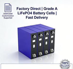 Cellule prismatique LiFePO4 3,2 V personnalisable OEM, directement de l'usine, pour solutions énergétiques commerciales - Product Image 1