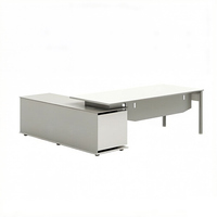 Bureau de direction moderne en bois modulaire, écologique, durable, avec un design luxueux