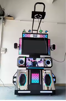 Machine de danse en réalité virtuelle 9D en métal pour salles d'arcade intérieures, centres commerciaux éducatifs et parcs d'aventure, avec garantie de 3 ans