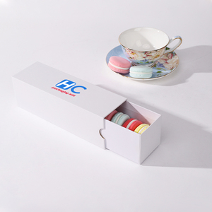 Cajas de embalaje de papel transparente de alta calidad para panadería Macarons postres protección de lámina UV laminación brillante logotipo personalizado comida - Product Image 6